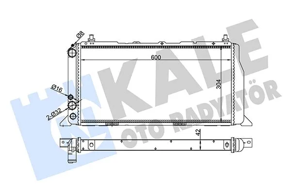 Su Radyatörü  KALE 367300