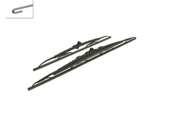 Silecek Süpürgesi Ön Universal Tip 700/500 mm - 28/20 inç Citroen Jumpy (10.1995->)  BOSCH 3 397 010 301