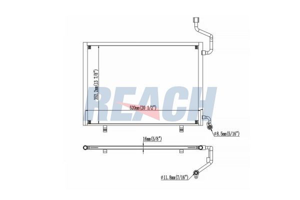 Klima Radyatörü  VEKA 43-1926