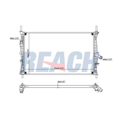 Su Radyatörü  Ford Transit Otobüs (TTG)(2013->2019)  MGA 80294
