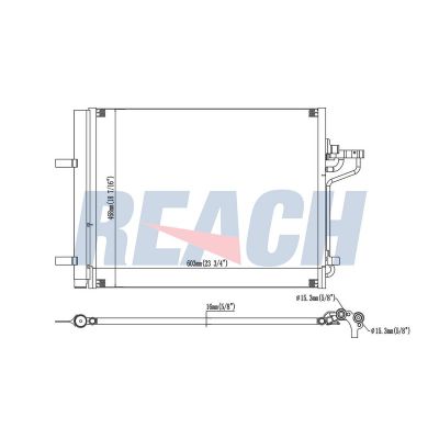 Klima Radyatörü  Ford Focus S.Wagon (CB8)(2010->)  FORD ORJINAL 8V6119710FB