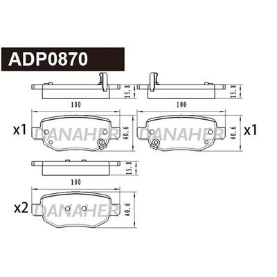 Fren Disk Balata Ön MGA 55794
