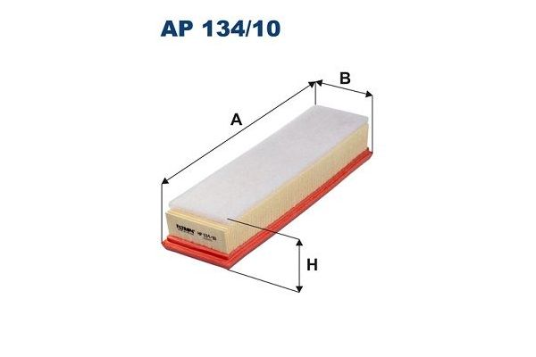 Hava Filtresi  Dacia Sandero (06.2008->)  FILTRON AP 134/10