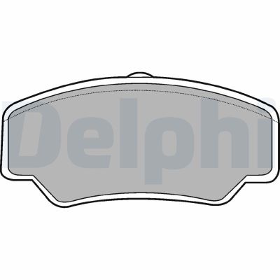 Fren Disk Balata Ön Ford Transit Minibüs/Bus (CY/DY)(1986->1992)  DELPHI LP488