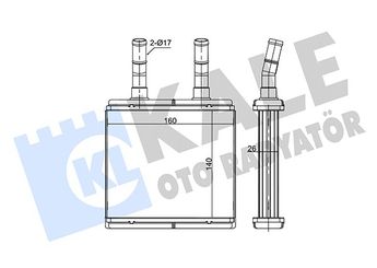 Kalorifer Radyatörü  MAHER 10683  9712302000 97123-02000