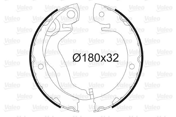 El Fren Balatası  VALEO 564173