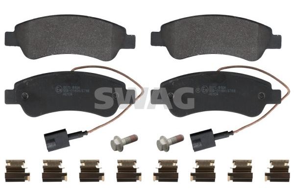 Fren Disk Balata Arka Peugeot Boxer (330/333/335) P.Van (H2) Aks:3000mm (2010->)  SWAG 64 91 6956