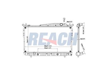 Su Radyatörü  MANDO DC253102E500  96887352 96815276 96815277 96887351