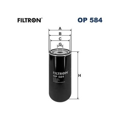 Yağ Filtresi  FILTRON OP 584