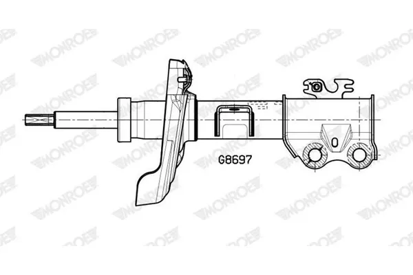 Amortisör Ön Sağ Toyota Corolla Sedan / HB (E21)(2019->)  MAHER 30129