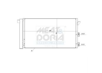 Klima Radyatörü  DELPHI TSP0225553  46798100 51767143 51960726