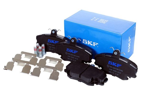 Fren Disk Balata Ön Renault Clio II / (Makyajlı)(B/CB0)(06.2001->)  SKF VKBP 80050