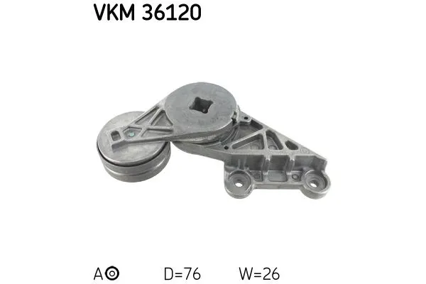Vantilatör Kayış Gergi Rulmanı  Renault Safrane (B54)(09.1996->)  SKF VKM 36120