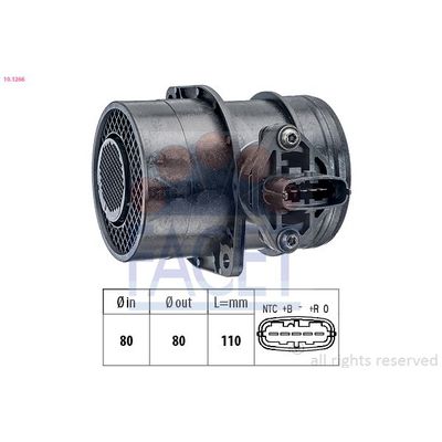 Hava Debimetresi  Honda Accord Tourer (CN/CM)(01.2003->)  NGK 91808