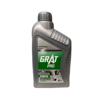 Motor Yağı (3 Lt) 20W50  GRAT 620503
