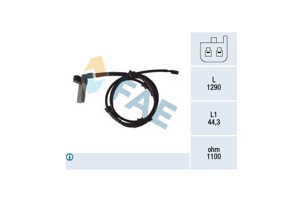 Abs Sensörü Arka Sol FAE 78068