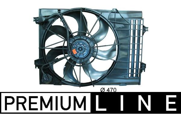 Radyatör Fan ve Motoru  Hyundai Tucson (JM)(2004->)  MAHLE CFF 124 000P