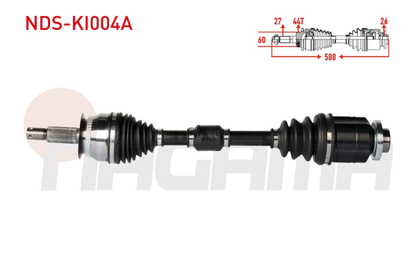 Aks Komple Ön Sağ NAGAMA NDS-KI004A