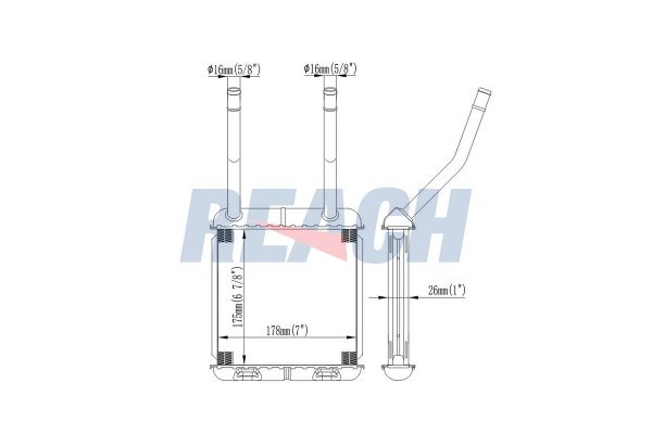 Kalorifer Radyatörü  ORİS KOP003042