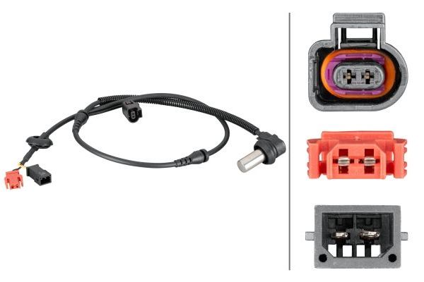 Abs Sensörü Ön Sağ veya Sol HELLA 6PU 012 806-921