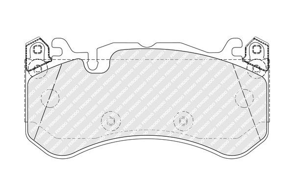 Fren Disk Balata Ön Mercedes GLC -Serisi SUV (BM 253)(06.2015->)  VALEO 671084