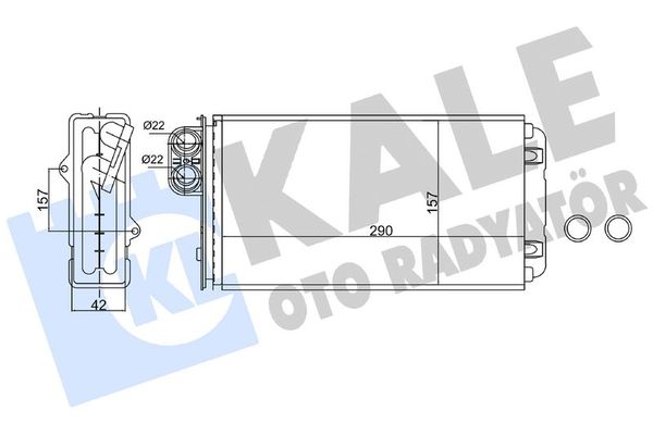 Kalorifer Radyatörü  KALE 356225