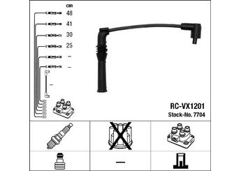 Buji Kablosu  NGK 7704  
