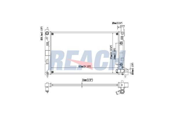 Su Radyatörü  RADISEN RR 628984