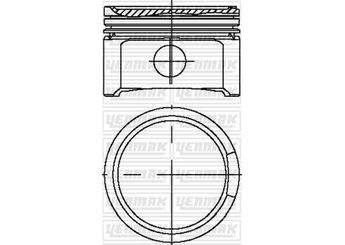 Piston (81.01MM-STD)   SONNE 024KR01200  6B107065F 6B107065N 6B107103 06B107065F 06B107065N 06B107103 6B107099R 06B 107 099 R