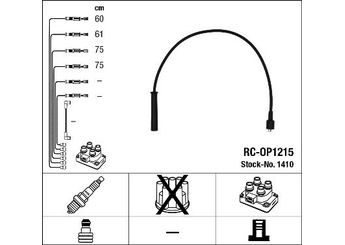Buji Kablosu  NGK 1410  4301718 94433364 94 433 364