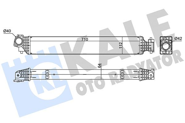 Turbo Radyatörü  Honda Civic HB (FK)(01.2017->)  KALE 375635