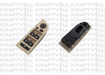 Cam Açma Düğmesi Ön Sol KRAFTVOLL 04050029  61319217334 61316948634 61319132137 61319217329 61319217333