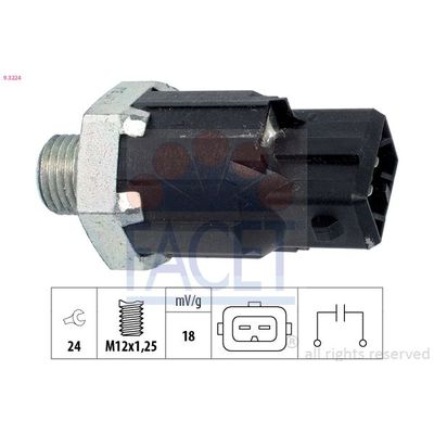 Vuruntu Sensörü  MEAT & DORIA 87501