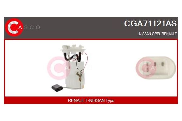 Depo Şamandırası  Opel Vivaro Kamyonet (07.2006->)  SAGEM 30178