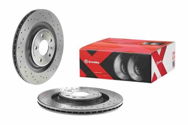 Fren Disk Ayna Arka Sağ ve Sol Audi A5 Cabriolet (F5E)(10.2019->)  BREMBO 09.B040.1X