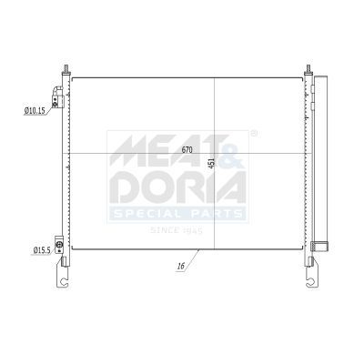 Klima Radyatörü  RENAULT ORJINAL 921005115R