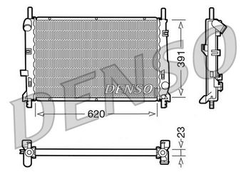 Su Radyatörü  DENSO DRM10070  DRM10070 6899903 93BB9005ED