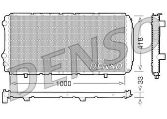 Su Radyatörü  DENSO DRM09075  DRM09075 1301N6 1330X4