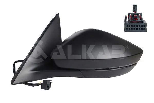 Dikiz Aynası Dış Sol Skoda Kamiq (NW4)(07.2019->)  ALKAR 6139746