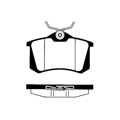 Fren Disk Balata Arka Renault Fluence (10.2009->)  RENAULT ORJINAL 8671095215