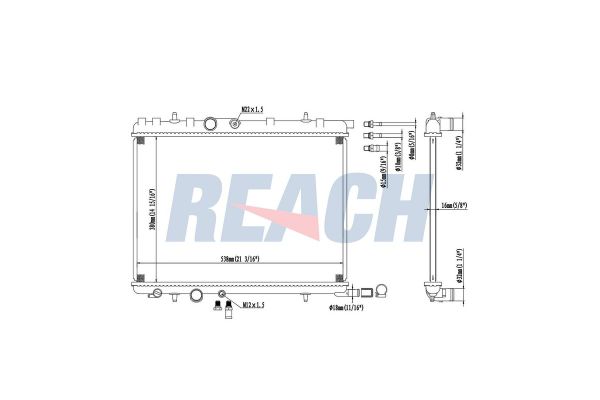 Su Radyatörü  ORİS 1652-4811