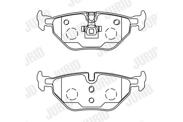 Fren Disk Balata Arka Saab 9-5 4 Kapı (2001->)  JURID 571960J
