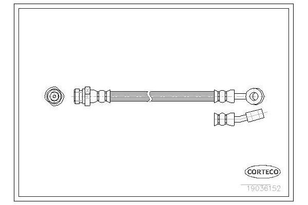 Fren Hortumu Arka Sağ veya Sol Kia Ceed (ED)(2006->)  SWAPP 40407