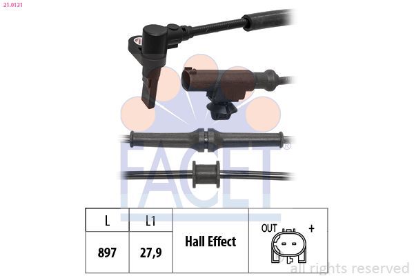 Abs Sensörü Ön Sağ veya Sol MGA 330071