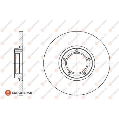 Fren Disk Ayna Ön Sağ ve Sol Ford Transit Minibüs/Bus (CY/DY)(1986->1992)  EUROREPAR 1618868980