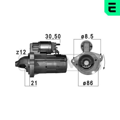 Marş Dinamosu  Ford Fiesta (CNN)(2012->)  FORD ORJINAL CV2T11000EB