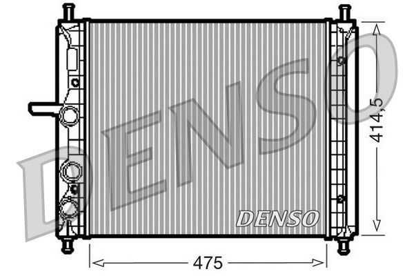 Su Radyatörü  DENSO DRM09034