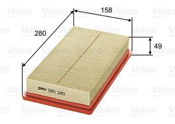 Hava Filtresi  VALEO 585280  46809151