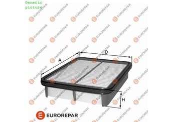 Hava Filtresi  EUROREPAR 1680335980  165464BA1A 16546-4BA1A 165464BA1B 16546-4BA1B 16 54 64B A1A