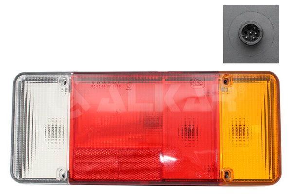 Stop Lambası Sağ Iveco Daily Kamyonet / Devirmeli Kasalı (1999->)  IVECO ORJINAL 98435942